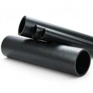 مواسير بلاستيك HDPE ضغط اسمي 3.2 بار PE 80 قطر خارجي 280 مم سماكة 8.6 مم اسود