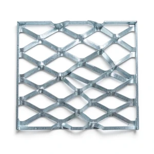 Galvanised Steel Expanded Metal Mesh Bahri Thickness 1.2 mm Width 2.44 m Length 4 m