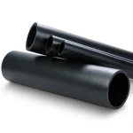 انابيب بلاستيك HDPE ضغط اسمي 3.2 بار PE 80 قطر خارجي 450 ملم SDR 33 لون اسود