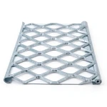 Galvanised Steel Expanded Metal Mesh Bahri Thickness 1.5 mm Width 2.44 m Length 3 m
