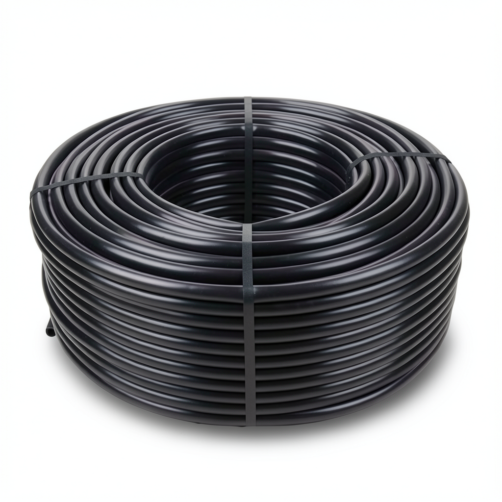 High Density Polyethylene Coil Pipe PN 10 bar SDR 11 OD 110 mm Black
