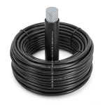 لفة سلك نحاس شعر 70mm² 600/1000 فولت مغطى بالقصدير عزل PVC لون أسود | شركة الفنار