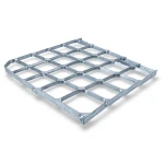 Galvanised Steel Expanded Metal Mesh Bahri Thickness 2 mm Width 2.44 m Length 3 m