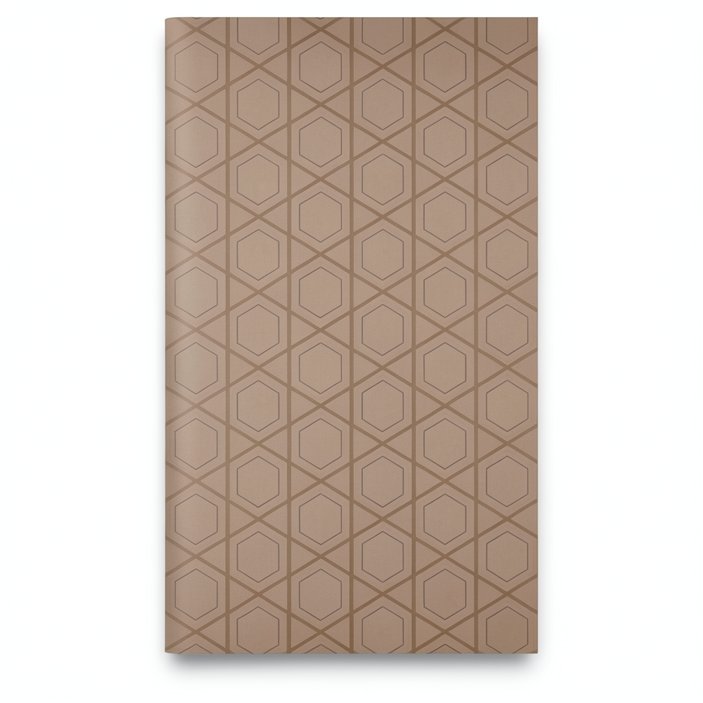 Wallpaper Geometric Design 10 m x 0.53 m Brown, Model 17462