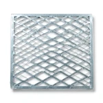 Galvanised Steel Expanded Metal Mesh Bahri Thickness 2.3 mm Width 2.44 m Length 3 m