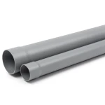 أنابيب UPVC ضغط اسمي 25 بار SDR 11 مقاس 180 ملم سمك 16.4 مم لون رمادي