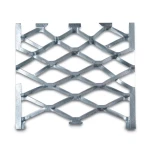 Galvanised Steel Expanded Metal Mesh Bahri Thickness 1.2 mm Width 2.44 m Length 4 m