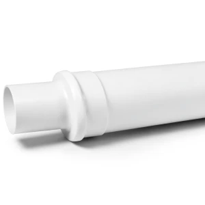 UPVC Plastic Pipe for Sewerage Systems PN 12.5 Bar Outside Diameter 25 mm Thickness 1.5 mm White Color