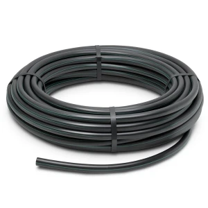 لفة أنابيب HDPE ضغط 10 بار PE 80 قطر خارجي 75 مم SDR 13.6 لون أسود