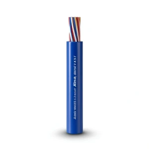 لفة سلك نحاس مجدول عزل PVC، مقاس 4 مم، طول 300 قدم، جهد 450/750 فولت | شركة الفنار