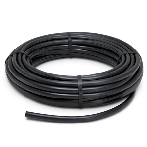 لفة أنابيب HDPE ضغط 12.5 بار PE 80 قطر خارجي 20 مم SDR 11 لون أسود