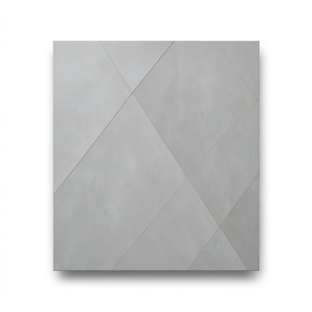 Matt Porcelain Tiles 120x120 cm, Grey Color, Pozzolana Model