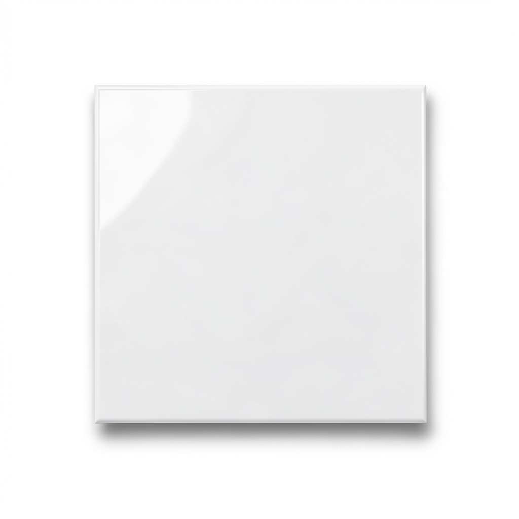 بلاط بورسلان مصقول 120 ×120 سم، لون أبيض، موديل White Mount
