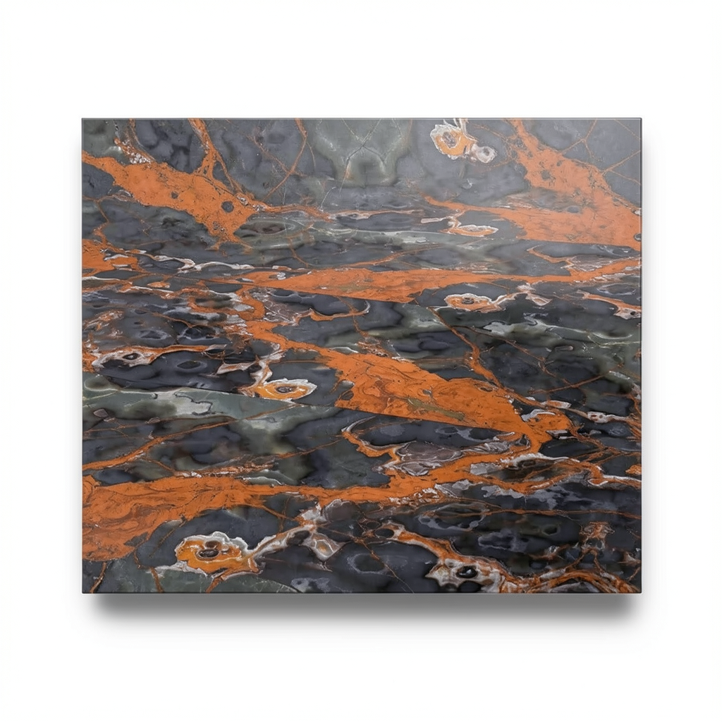 بورسلان بلاط ابعاد 160 ×80 سم، لون رمادى غامق، موديل Wild Onyx