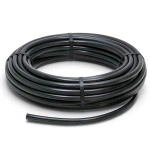 لفة أنابيب HDPE ضغط 10 بار [PE 80] قطر خارجي 140 مم SDR 13.6 لون أسود