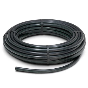 لفة أنابيب HDPE ضغط 12.5 بار PE 80 قطر خارجي 20 مم SDR 11 لون أسود