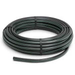 لفة أنابيب بلاستيك HDPE ضغط 12.5 بار PE 80 قطر خارجي 32 مم SDR 11 لون أسود