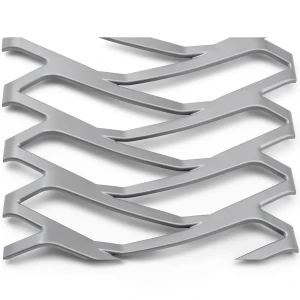 Hot Rolled Expanded Metal Sheet Momawaj Shape Wire Diameter 4.8 mm Size 2.44×3 m