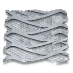 Hot Rolled Expanded Metal Sheet Momawaj Design Thickness 4.8 mm Size 2.44×7 m