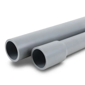 UPVC Pipes Sewage/Drainage System Size 160 mm Thickness 4 mm Gray