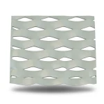 Hot Rolled Expanded Metal Mesh Drie Design Thickness 1.5 mm Width 1.22 M Length 1 M