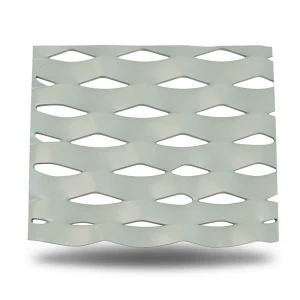 Hot Rolled Expanded Metal Mesh Drie Design Thickness 1.5 mm Width 1.22 M Length 1 M