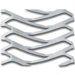 Hot Rolled Expanded Metal Wiremesh Momawaj Shape Wire Diameter 4.8 mm Width 2.44 m Length 6 m
