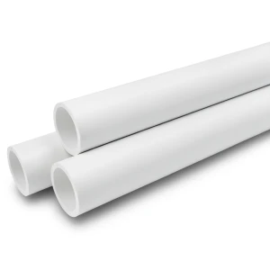 UPVC Pipes Sewage Systems Outside Diameter 110 mm Thickness 3.2 mm White
