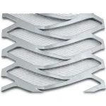 Hot Rolled Expanded Metal Sheet Momawaj Design Thickness 4.8 mm Size 2.44×7 m