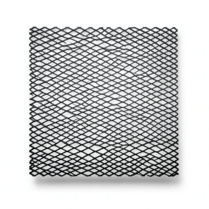 شبك ممدد حديد مدرفل على الساخن مموج سمك 1.7 مم مقاس 2.44×3 متر
