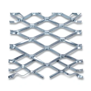 Galvanised Steel Expanded Metal Mesh Bahri 1.4 mm Thickness 2.44 m Width 4 m Length