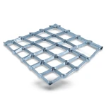 Bahri Galvanised Steel Expanded Metal Mesh 1.5mm Thickness 2.44m x 4m Bait Al Tatawor