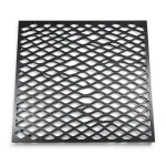 Hot Rolled Flattened Expanded Metal Momawaj Thickness 1.8 mm Size 2.44×1 m Black Steel