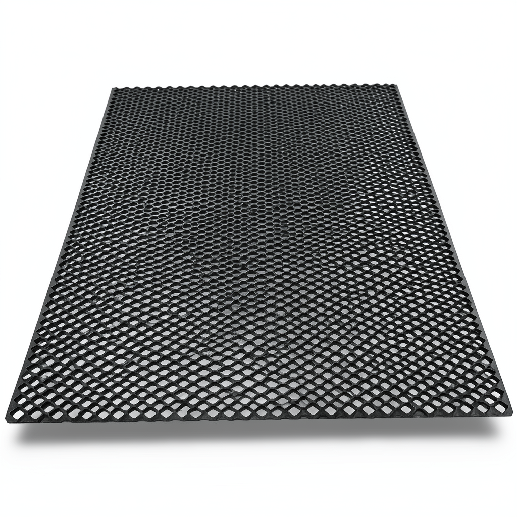 Hot Rolled Flattened Expanded Metal Momawaj Thickness 1.8 mm Size 2.44×1 m Black Steel