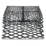 Hot Rolled Expanded Mesh Momawaj Wire Diameter 1.8 mm Size 2.44×5 m Black Steel
