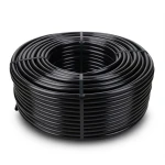 لفة أنابيب بلاستيك HDPE ضغط اسمي 10 بار SDR 11 PE 80 قطر خارجي 90 مم أسود