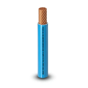 THHN/THWN Copper Cable 1.31 mm² PVC Insulation 2.5 mm Diameter 600 V 300 Ft Blue | Al Fanar