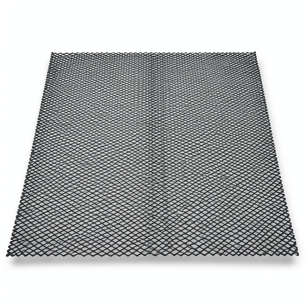 Hot Rolled Expanded Metal Mesh Momawaj Thickness 1.8 mm Size 2.44×4 meter