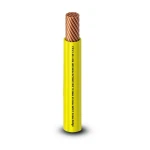 كابل نحاس THHN/THWN عزل PVC 105°C مقاس 3.31 مم² قطر 3.1 مم 600 فولت طول 500 قدم لون أصفر | شركة الفنار