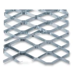 Galvanised Steel Expanded Metal Mesh Bahri Thickness 2 mm Width 2.44 meter Length 5 meter