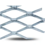 Galvanised Steel Expanded Metal Mesh Bahri Thickness 2.3 mm Width 2.44 m Length 5 m