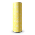 Floral Wall Covering 0.53 m x 10 m Yellow Color, Model 17480
