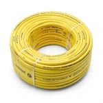 كابل نحاس THHN/THWN معزول PVC 105°C مقاس 3.31 مم² قطر 3.4 مم 600 فولت طول 500 قدم لون أصفر | شركة الفنار