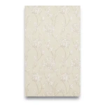 Wall Decoration Floral Design 10 m x 0.53 m Beige, Model 17481