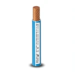 كابل نحاس THHN/THWN معزول PVC 105 درجة مئوية 13.3 مم² 600 فولت أزرق | شركة الفنار