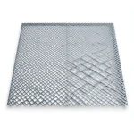 Galvanised Steel Expanded Metal Mesh Bahri 1.8 mm Thickness 6 m Length 2.44 m Width