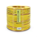 كابل نحاس THHN/THWN معزول PVC 105 درجة مئوية مقاس 8.37 مم² قطر 5.5 مم 600 فولت طول 500 قدم لون أصفر | شركة الفنار