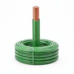 كابل نحاس THHN/THWN عزل PVC 105°C مقاس 2.08 مم² قطر 2.7 مم 600 فولت طول 250 قدم لون أخضر | شركة الفنار