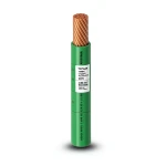 كابل نحاس THHN/THWN عزل PVC 105°C مقاس 2.08 مم² قطر 2.7 مم 600 فولت طول 250 قدم لون أخضر | شركة الفنار