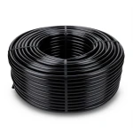 أنبوب HDPE ضغط 10 بار SDR 11 PE 80 قطر خارجي 75 مم لون أسود